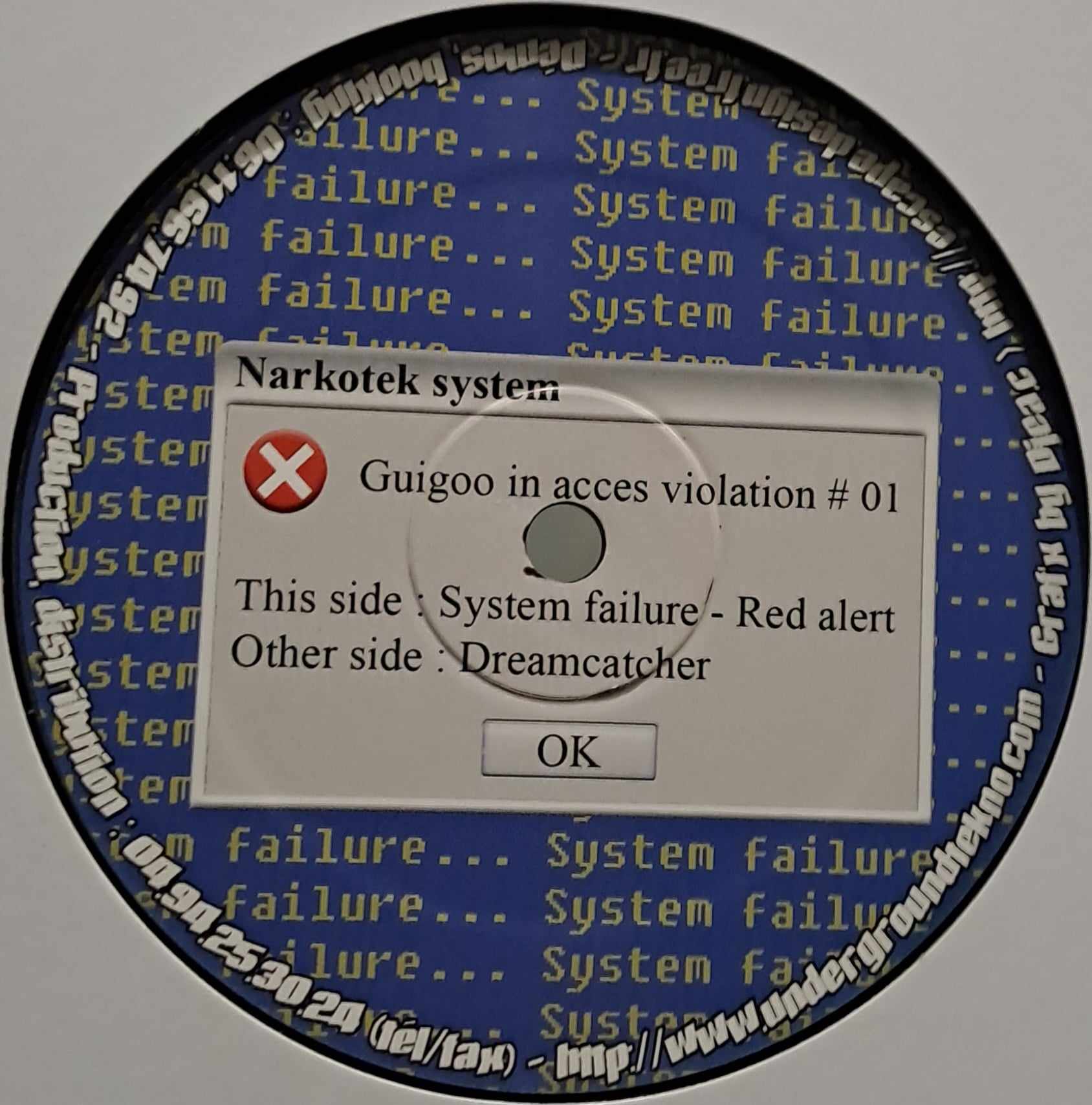 Access Violation 01 - vinyle freetekno
